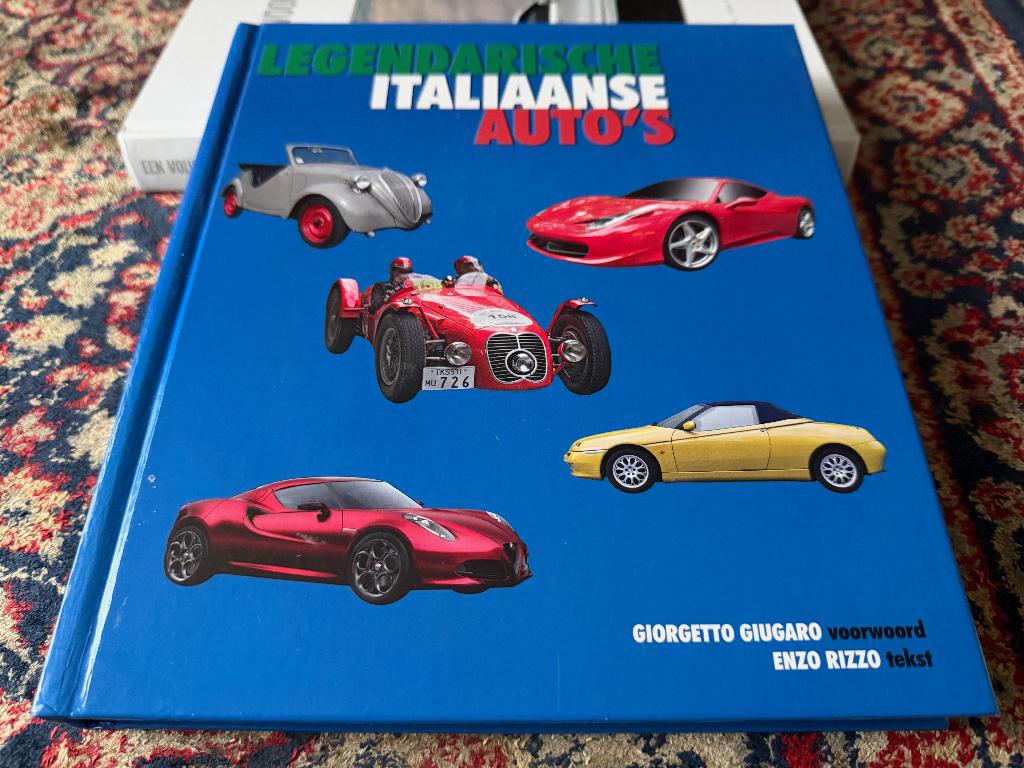 Legendarische Italiaanse Auto's., Enzo Rizzo., Ophalen of Verzenden, Zo goed als nieuw, Overige merken