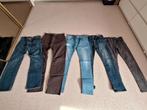 Partij van 6 herenjeans - 36x34 cm, Kleding | Heren, Spijkerbroeken en Jeans, W36 - W38 (confectie 52/54), Overige kleuren, Zo goed als nieuw