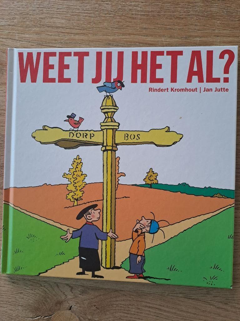 WEET JE HET AL? RINDERT KROMHOUT., Boeken, Gelezen, Fictie algemeen, Ophalen of Verzenden, Voorleesboek