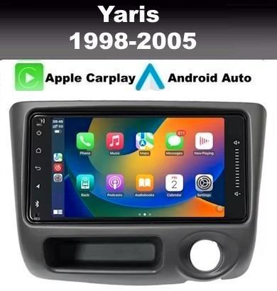 Toyota Yaris 1998-2005 navigatie android 14 carplay dab+, Ophalen of Verzenden, Nieuw