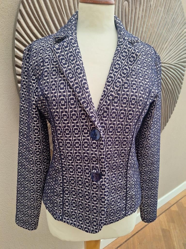 Leuke blazer Zilch, L, Blauw, Maat 42/44 (L), Ophalen of Verzenden, Zo goed als nieuw