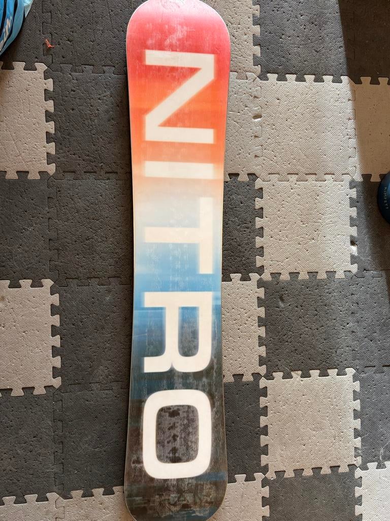 Nitro Team Gullwing 155 Snowboard, Ophalen of Verzenden, Zo goed als nieuw, Board
