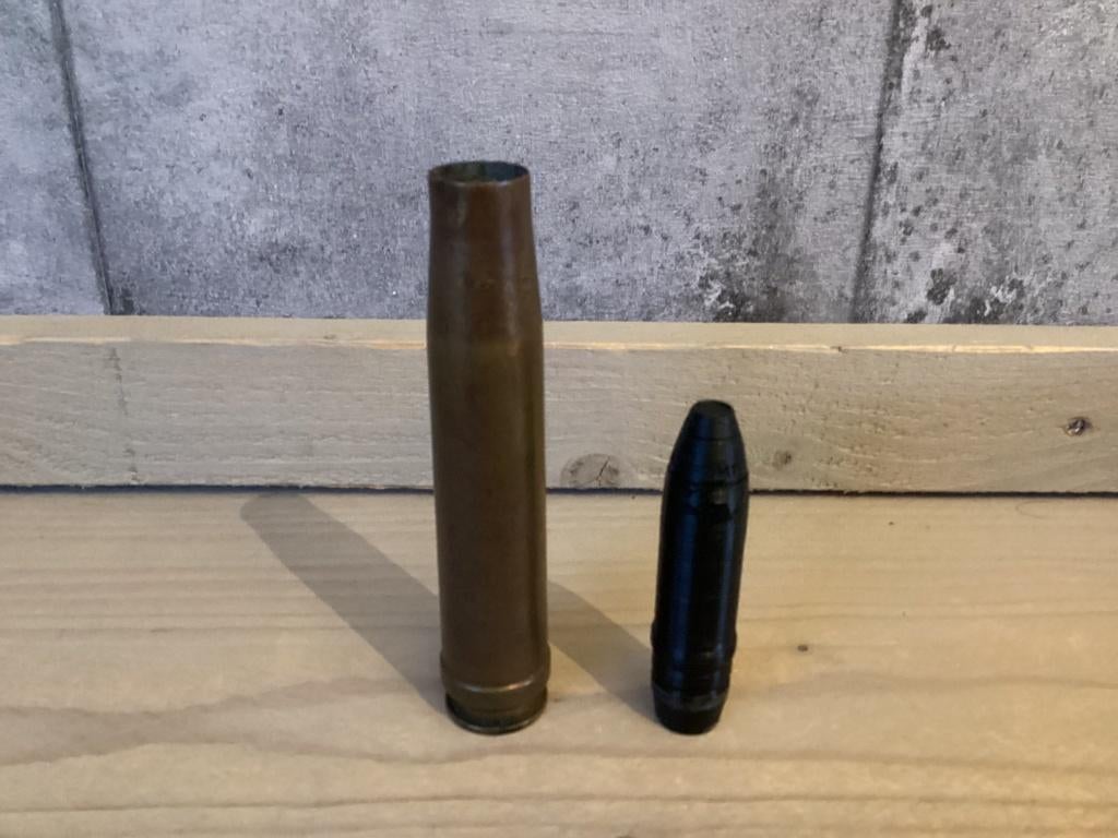 Replica patroonpunt flak 2cm huls, Verzamelen, Ophalen of Verzenden, Landmacht, Duitsland, Hulzen of Bodemvondsten