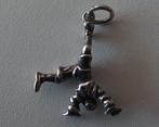 ZILVEREN HANGER: BUNGY JUMPER, Verzenden, Zilver, Hanger