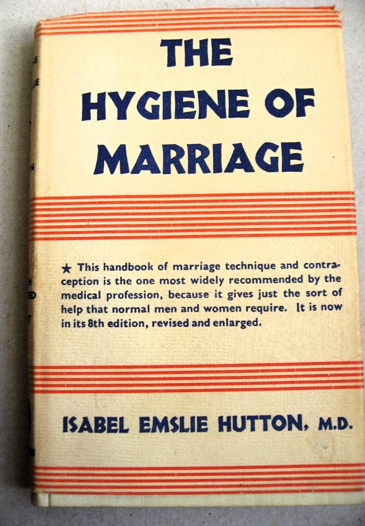 The Hygiene of Marriage, Isabel Hutton MD. 1923, Antiek en Kunst, Antiek | Boeken en Bijbels, Ophalen of Verzenden