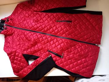 AIRFIELD pracht rood zwarte jas in ruiten motief, mt 40-42 beschikbaar voor biedingen