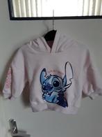 2 delige dik huispak DISNEY STITCH maat 74 Licht roze zgan, Ophalen of Verzenden, Zo goed als nieuw, Meisje