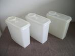 3 Tupperware Voorraadbussen ( 3 Liter, mag ook per stuk ) ), Huis en Inrichting, Ophalen of Verzenden, Gebruikt, Beker of Kan