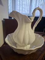 Prachtige antieke lampetkan met waskom - gaaf!, Antiek en Kunst, Ophalen