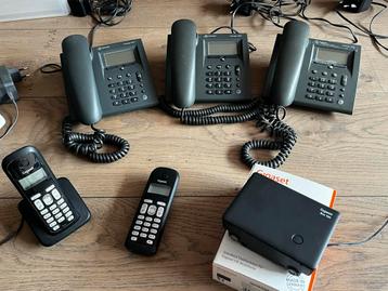 Diverse (draadloze) DECT Telefoons & Basisstation beschikbaar voor biedingen