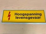 NIEUW! Stickers high voltage hoogspanninglevensgevaar bieden, Nieuw, Overige typen, Ophalen of Verzenden