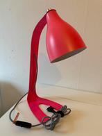 Neon Roze Leitmotiv Bureau Lamp, Ophalen, Overige materialen, Gebruikt, Minder dan 50 cm