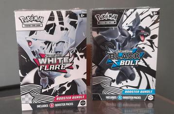 Pokémon boosterbundel Black bolt White flare sealed beschikbaar voor biedingen