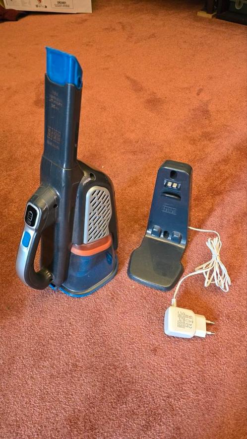 Black + Decker Dustbuster 18V Lithium 36Wh, Witgoed en Apparatuur, Stofzuigers, Gebruikt, Kruimeldief, Minder dan 1200 watt, Reservoir