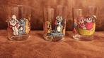 3 Disney glazen uit de jaren zeventig samen voor €10, Ophalen of Verzenden, Zo goed als nieuw, Servies