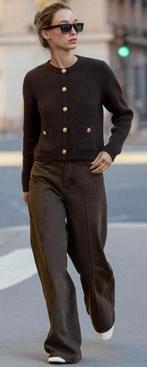 Nieuw Zara vest jasje in maat 40/42, Kleding | Dames, Truien en Vesten, Bruin, Maat 42/44 (L), Nieuw, Ophalen of Verzenden