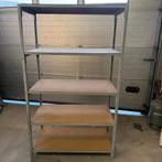 Legbord-  magazijnstelling  175x100x50cm ca 25m1 gebruikt, Doe-het-zelf en Verbouw, Platen en Panelen, Ophalen of Verzenden, Gebruikt