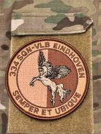 Desert embleem 334 SQN Vliegbasis Eindhoven, Verzenden, Luchtmacht, Nederland, Embleem of Badge