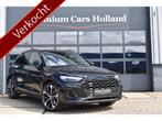 Audi Q5 50 TFSI e S-Line 299 Pk Black Ed Luchtvering Memory, Automaat, Gebruikt, 4 cilinders, Leder en Stof