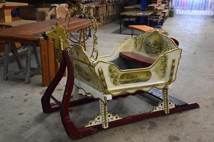 Nostalgische arreslee, Antiek en Kunst, Curiosa en Brocante, Ophalen