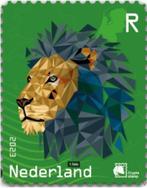 PostNL Crypto zegel 2, Leeuw groen, niet geclaimd., Verzenden, Na 1940, Postfris