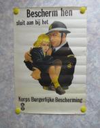 Oorlog Guerre Bescherming Kind Bevolking Bunker Gas Leger, Verzenden, Landmacht, Nederland, Foto of Poster