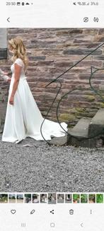 trouwjurk maat 36 S  Serena Bridal gestoomd, Ophalen of Verzenden, Zo goed als nieuw, Wit, Trouwjurk
