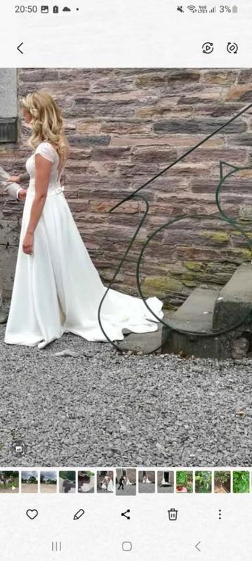 trouwjurk maat 36 S  Serena Bridal gestoomd  beschikbaar voor biedingen