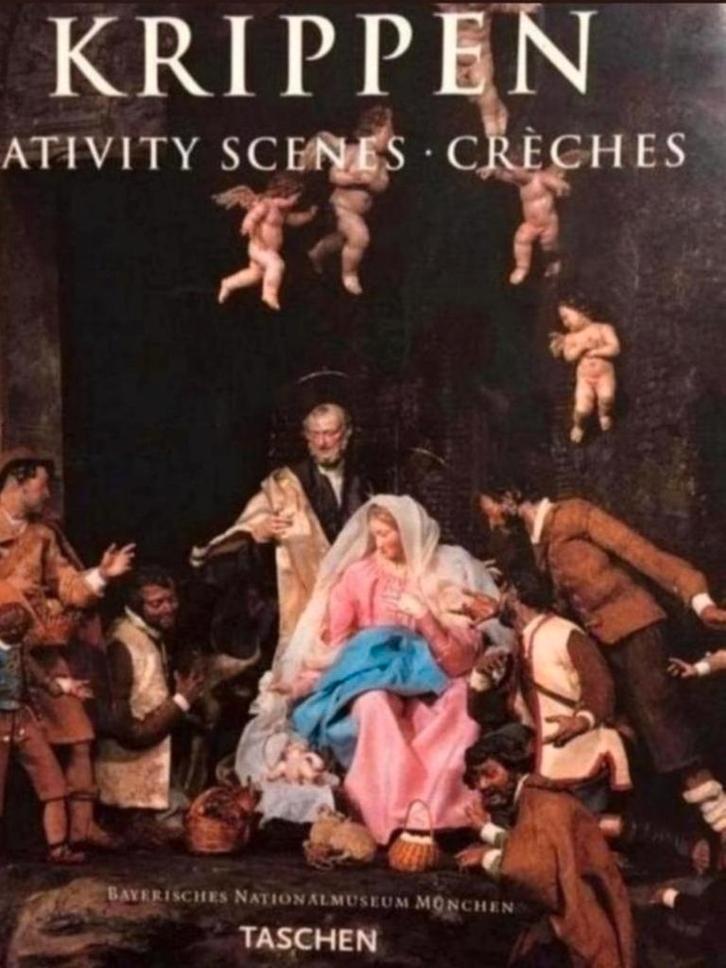 Krippen Taschen. KERSTSTALLEN, Boeken, Kunst en Cultuur | Beeldend, Zo goed als nieuw, Ophalen of Verzenden