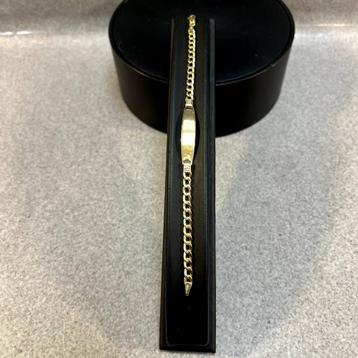 Gouden armband | 14K | 3,98 gr | gourmet | 382361 beschikbaar voor biedingen