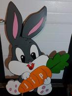 Geboortebord konijn, Ophalen