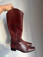Santoni cognac bruine echt leren hoge laarzen, Ophalen of Verzenden, Zo goed als nieuw, Santoni, Santoni