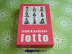 Vintage Fabeltjeskrant Lotto spel uit 1968, Een of twee spelers, Ophalen of Verzenden, Gebruikt