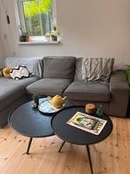 Set industriele metalen salontafels, Huis en Inrichting, Tafels | Salontafels, Ophalen, Gebruikt, 50 tot 100 cm, Rond