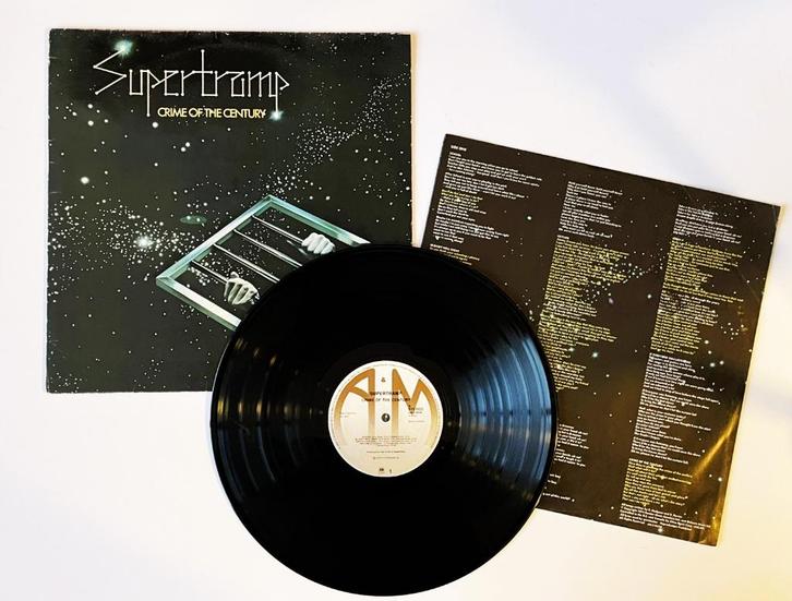 LP Crime of the century	Supertramp, Cd's en Dvd's, Vinyl | Pop, Gebruikt, 1960 tot 1980, 12 inch, Ophalen of Verzenden