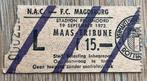 Toegangskaartje NAC - FC Magdeburg 1973, Verzenden, Gebruikt, NAC Breda