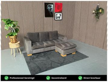 GRATIS LEVERING Ribstof Loungebank 190x160 REFURBISHED beschikbaar voor biedingen