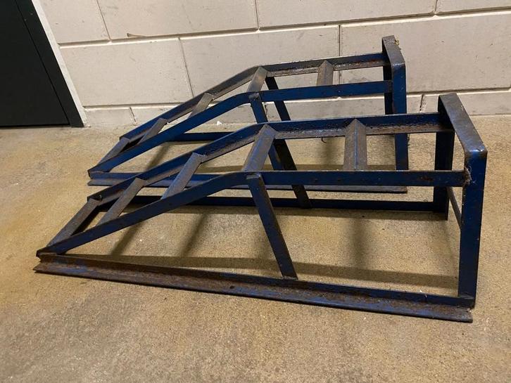 Set van 2 autobokken, Auto diversen, Autogereedschap, Gebruikt, Ophalen of Verzenden