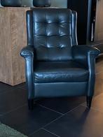 Mooie landelijke fauteul, Gebruikt, Minder dan 75 cm, Leer, Ophalen of Verzenden