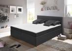 boxspring 180 200 met gratis montage volledig geveerd en top, Huis en Inrichting, Grijs, Ophalen of Verzenden, 180 cm, 200 cm