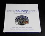 4- CD Simply CONNTRY Greats -  4 cds classic country songs, Ophalen of Verzenden, Zo goed als nieuw