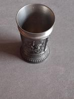 W. M. Zinn vintage beker met Nederlandse schilders, Antiek en Kunst, Antiek | Tin, Ophalen of Verzenden