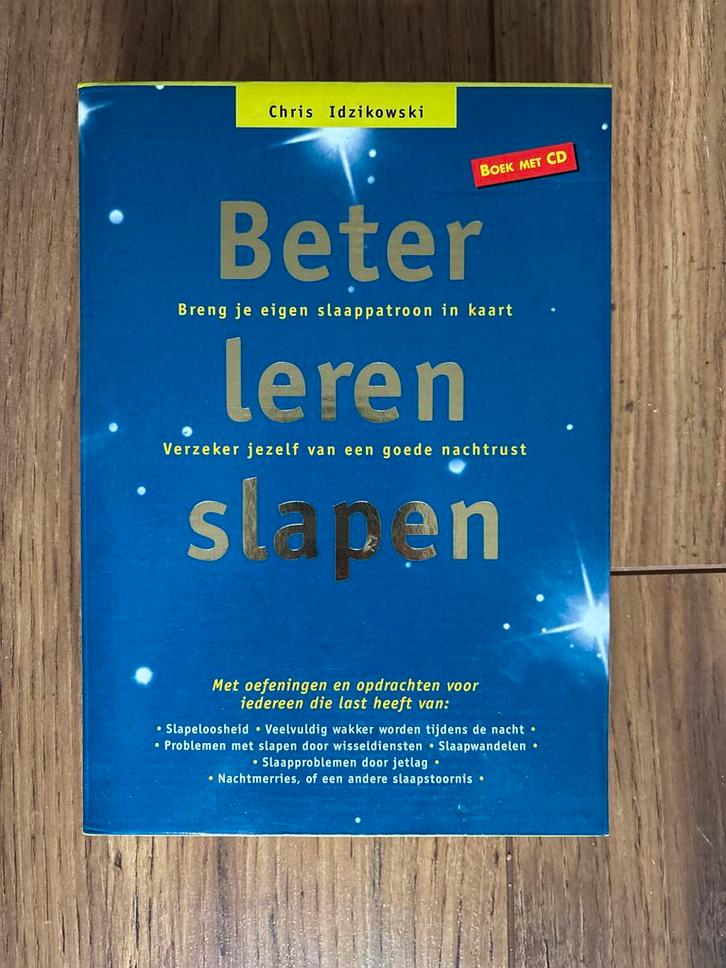 Beter leren slapen - Chris Idzikowski (met CD), Boeken, Gezondheid, Dieet en Voeding, Zo goed als nieuw, Gezondheid en Conditie