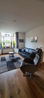 Leren 3 zits bank, Huis en Inrichting, Banken | Bankstellen, Driepersoons, 75 tot 100 cm, Ophalen of Verzenden, Zo goed als nieuw