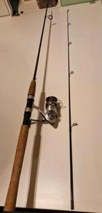 Complete roofvishengel set - Daiwa molen zgan, Watersport en Boten, Ophalen of Verzenden