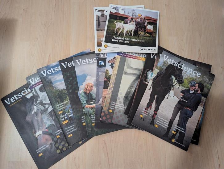 Gratis: Vetscience Tijdschriften Collectie, Boeken, Tijdschriften en Kranten, Gelezen, Wetenschap en Natuur, Ophalen