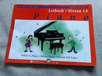 Piano lesboek niveau 1A, Muziek en Instrumenten, Bladmuziek, Ophalen of Verzenden