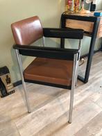 Vintage buisstoel, Huis en Inrichting, Stoelen, Ophalen, Zo goed als nieuw, Bruin, Eén