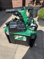 Hikoki DH36DPA boorhamer met afzuig unit, Boor- en/of Breekhamer, Ophalen of Verzenden, Zo goed als nieuw, Klopboormechanisme