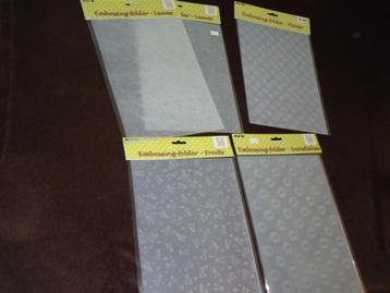 Embossing Folders A4 Nieuw beschikbaar voor biedingen
